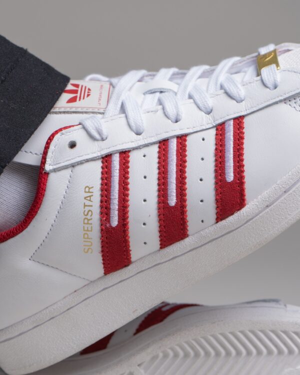adidas gazelle silver green womens adidas Superstar Shoes White Scarlet IF8067 main image 0
