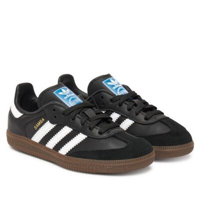 Adidas Originals Samba OG C IE3678  NEGRO/CANELA