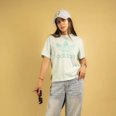 Adidas Originals Blusa Adicolor Trifoil Boxy Tee JD3142