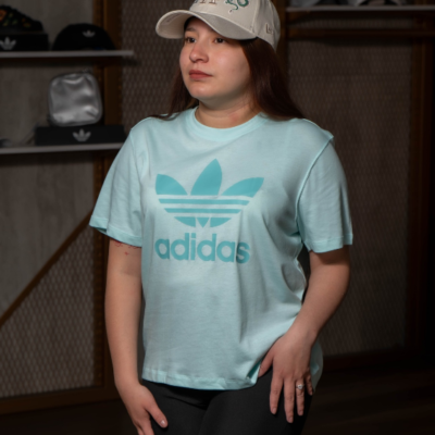 Adidas Originals Blusa Adicolor Trifoil Boxy Tee JD3142