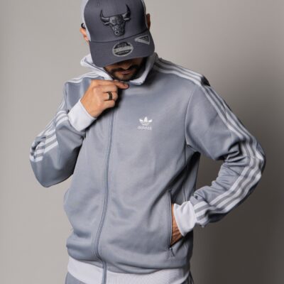 Adidas ORIGINALS JACKET ADICOLOR CLASSICS BECKENBAUER JP1226  GRIS