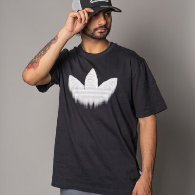 Adidas ORIGINALS PLAYERA SKELETON TREFOIL TEE MALE JI5871  NEGRO