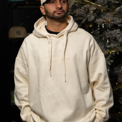 Adidas Original Sudadero Lifestyle Essentials Linear Hoodie Oversized JX5495