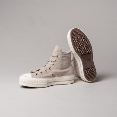 Converse CHUCK TAYLOR ALL STAR LIFT A12966C  GRIS/BLANCO