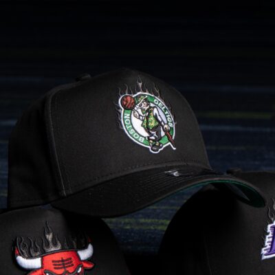 New Era GORRA NBA FLAME EFRAME BOSCEL BLK 60580829