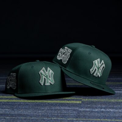 New ERA GORRA METALLIC OUTLINE 9FIFTY NEYYAN  DKG 60580809  VERDE