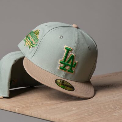 New ERA GORRA 5950 LOSDODCO 40TH EV GREEN CAMEL 70872547 VERDE MENTA