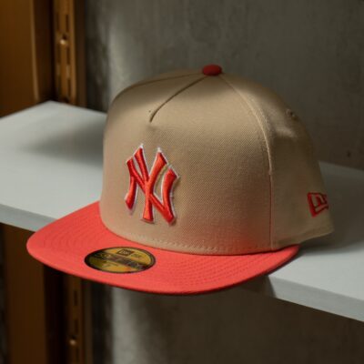 New ERA GORRA 5950AF 2T COLOR PACK NEYYAN  DRWSWC 60698201  BEIGE/ROSA