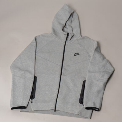 Nike SUDADERO M NK TCH FLC FZ WR HOODIE FB7921 063  GRIS