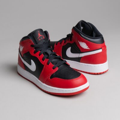 Nike AIR JORDAN 1 MID DQ8426-061  NEGRO/ROJO
