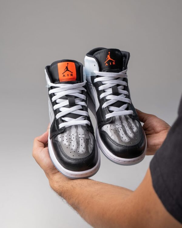 Nike Air Jordan 1 MID X-RAY SS (GS) HF3210-001 - Paradise