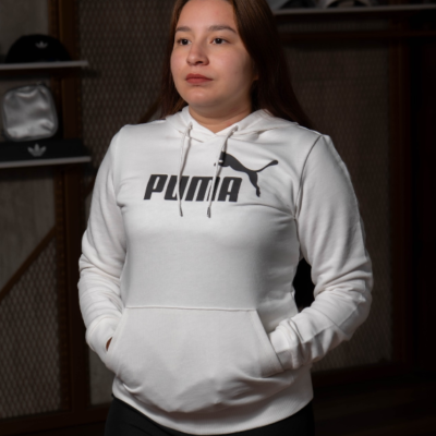 Puma Sudadero dama ess logo hoodie tr 586791 02