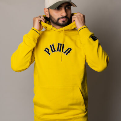 Puma SUDADERO CLASSICS PLAY PARIS HOODIE TR 626766 41 AMARILLO
