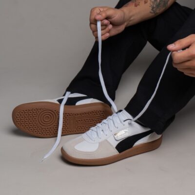 Puma PALERMO LTH 396464 01 BLANCO/NEGRO