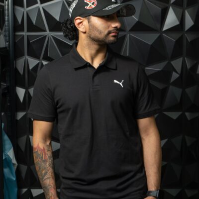 Puma POLO LOGO PIQUE POLO682554 01 NEGRO