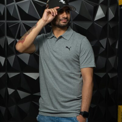 Puma CAMISA POLO ESS SMALL PUMA LOGO PIQUE POLO 682554 03 GRIS