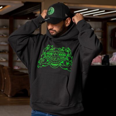 Puma SUDADERO PUMA X RIPNDIP BOXY GRAPHIC HOODIE TR 632414 01  NEGRO