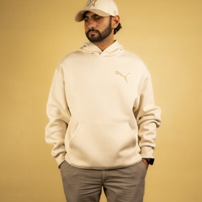 Puma Sudadero Ess Elevated Cat Logo Relaxed Hoodie Dk 634392 87
