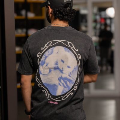 Ripndip Playera Memories Tee Black Vintage Wash