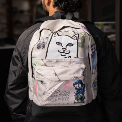 Ripndip Mochila Goosebumps Velcro Backpack RNDSPR26223
