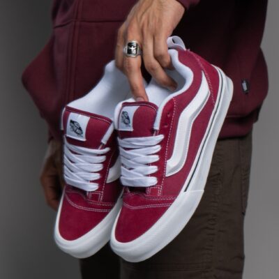 Vans Knu Skool Color Theory Rhododendron VN000D22ZCF  CORINTO/BLANCO