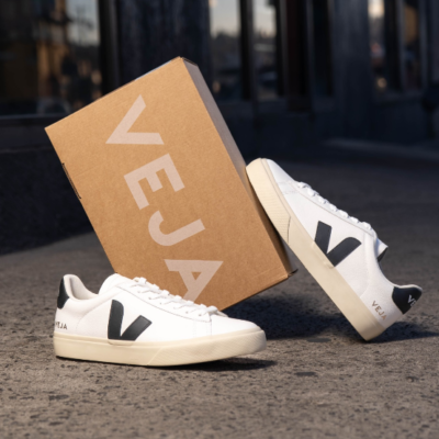 Veja Campo Leather White Black CP0501537
